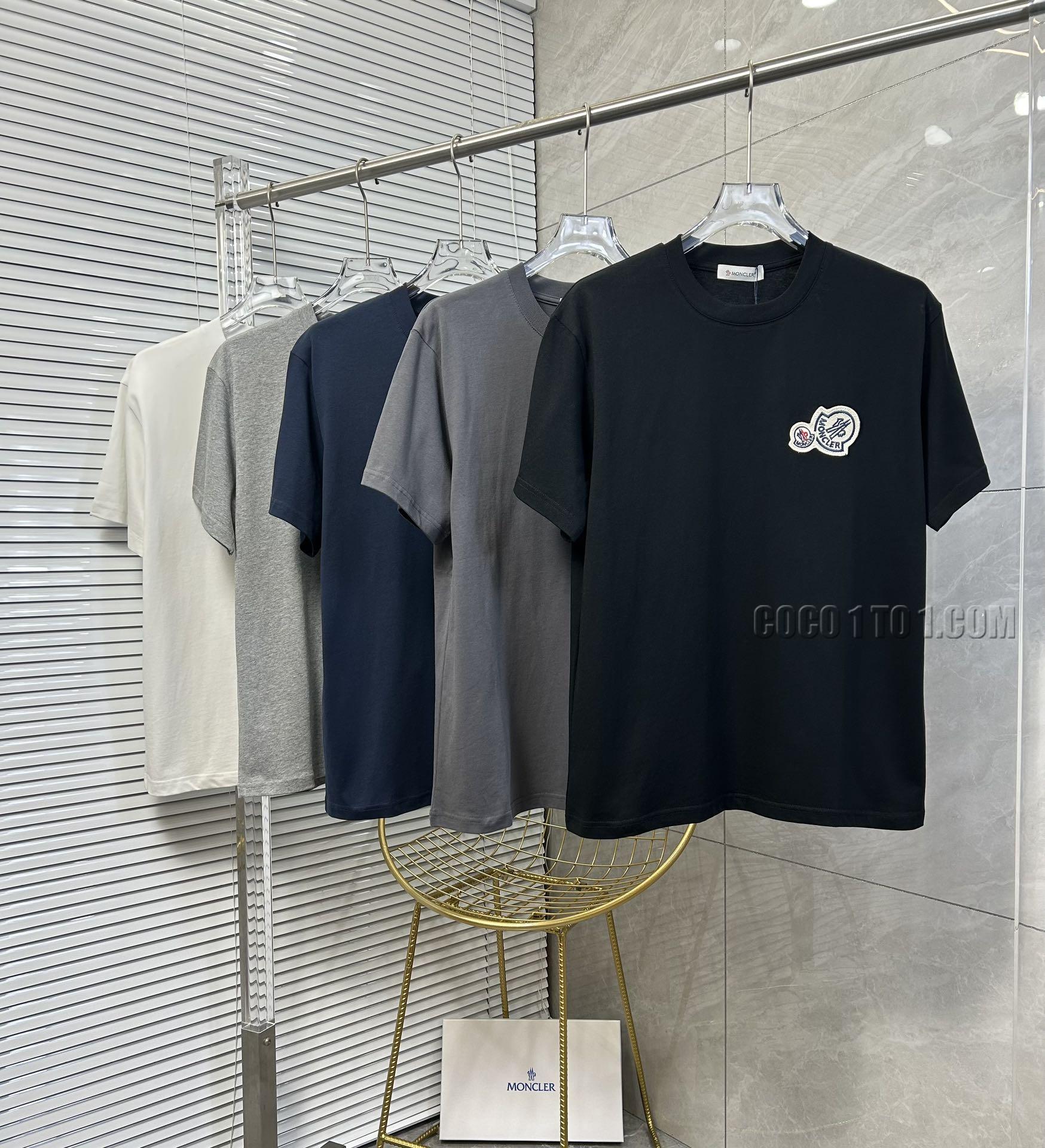 Moncler 24 Latest Couple's Short-Sleeve T-SHIRT NMONCLER42304