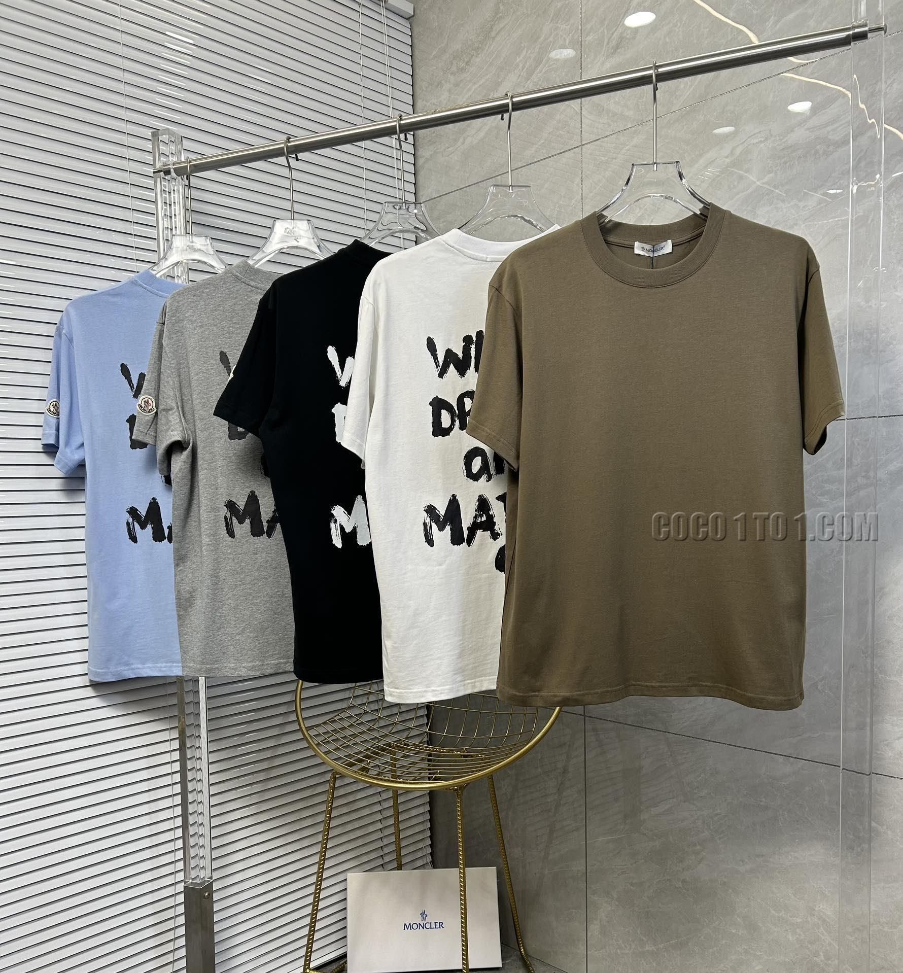 Moncler 24 Latest Couple's Short-Sleeve T-SHIRT NMONCLER42304