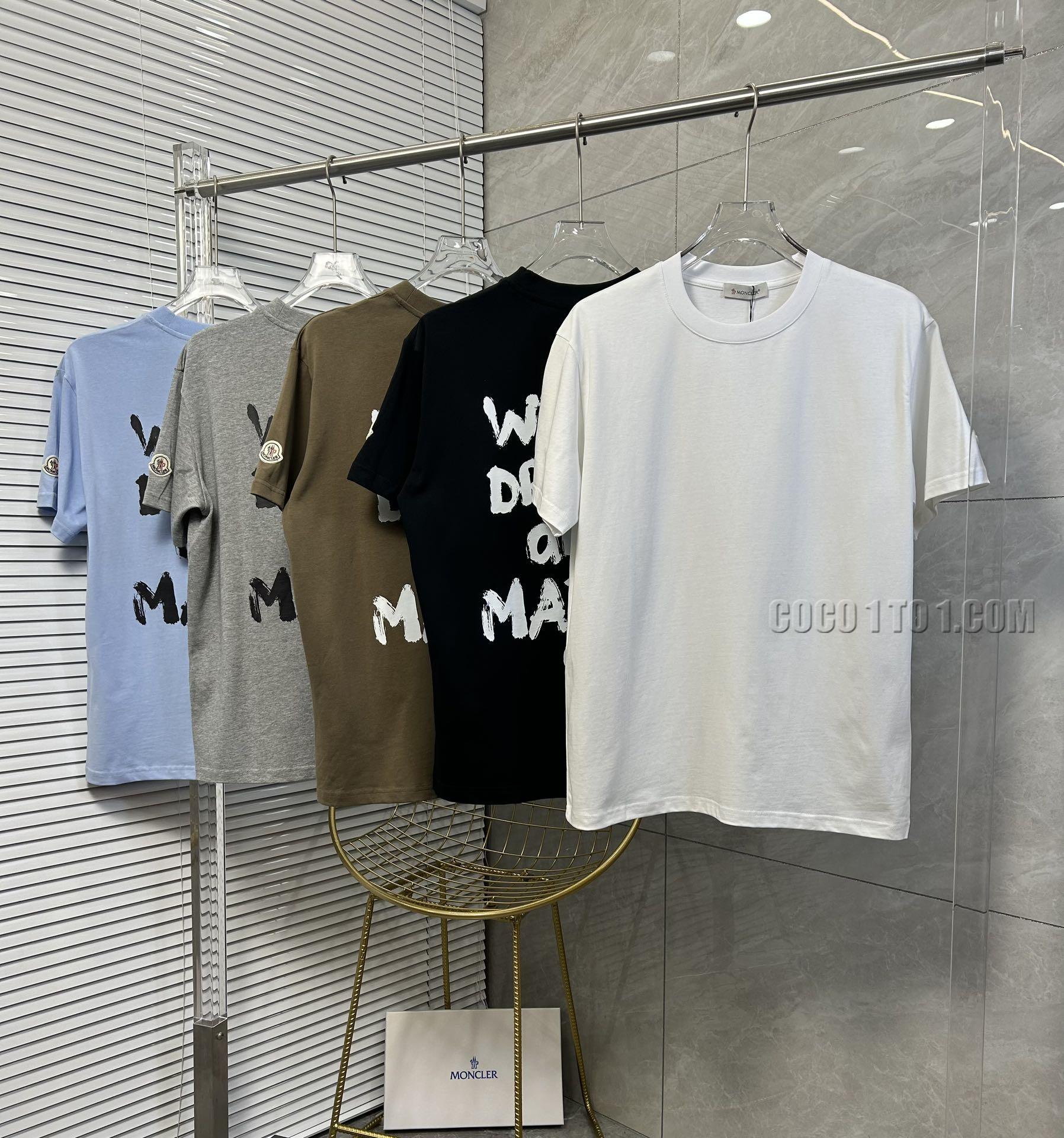 Moncler 24 Latest Couple's Short-Sleeve T-SHIRT NMONCLER42304