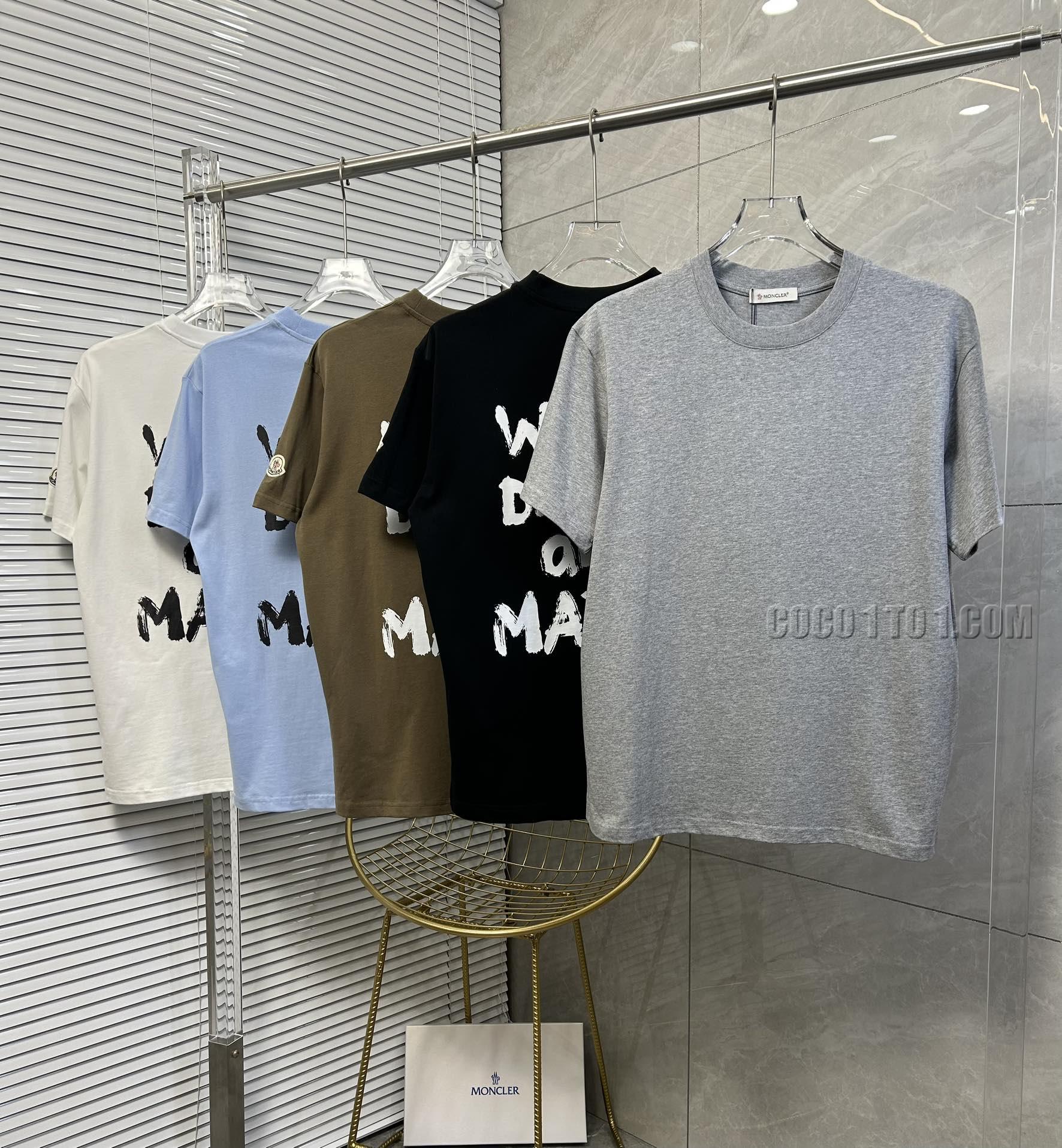 Moncler 24 Latest Couple's Short-Sleeve T-SHIRT NMONCLER42304