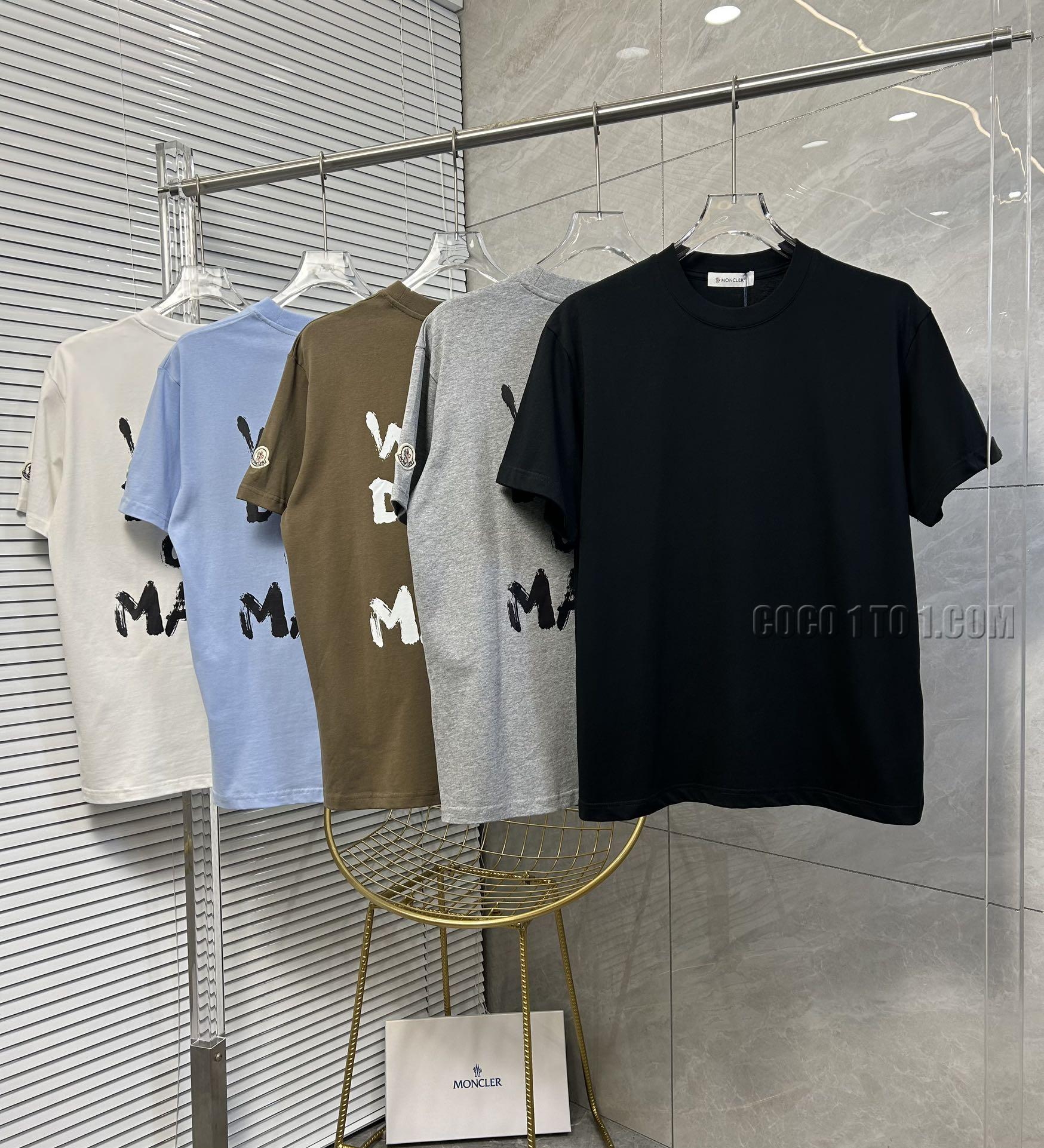 Moncler 24 Latest Couple's Short-Sleeve T-SHIRT NMONCLER42304
