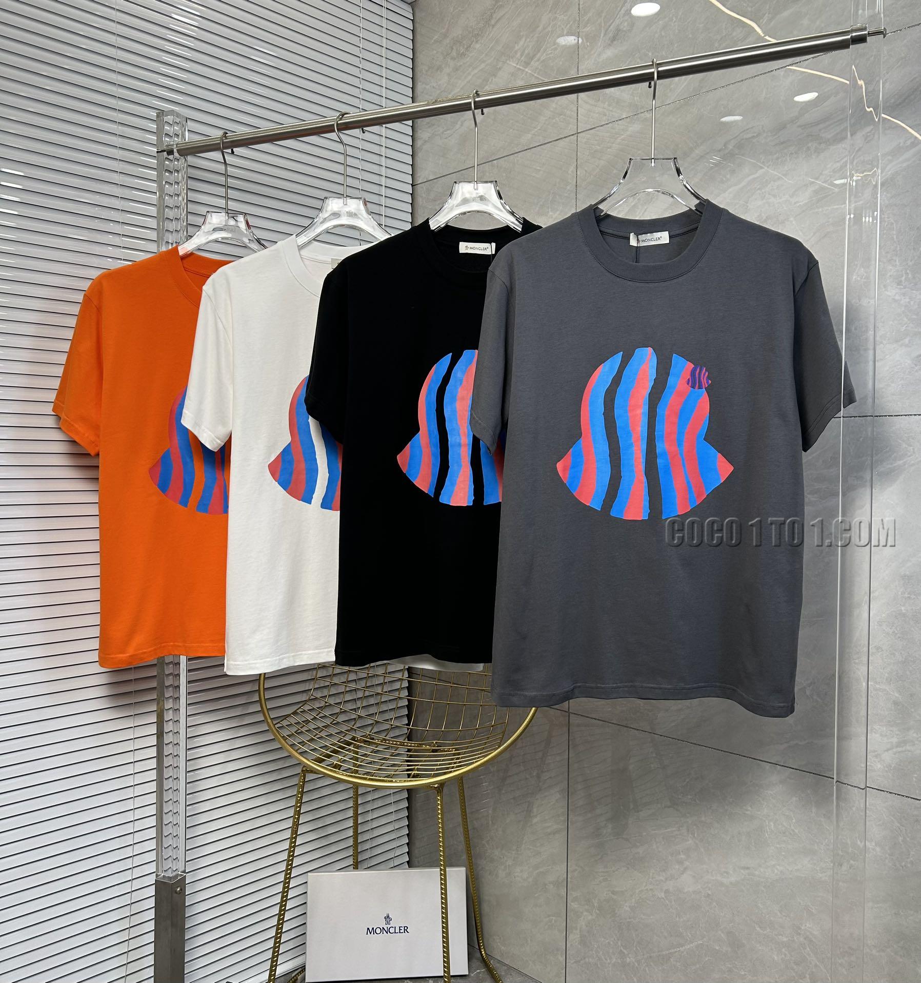 Moncler 24 Latest Couple's Short-Sleeve T-SHIRT NMONCLER42304