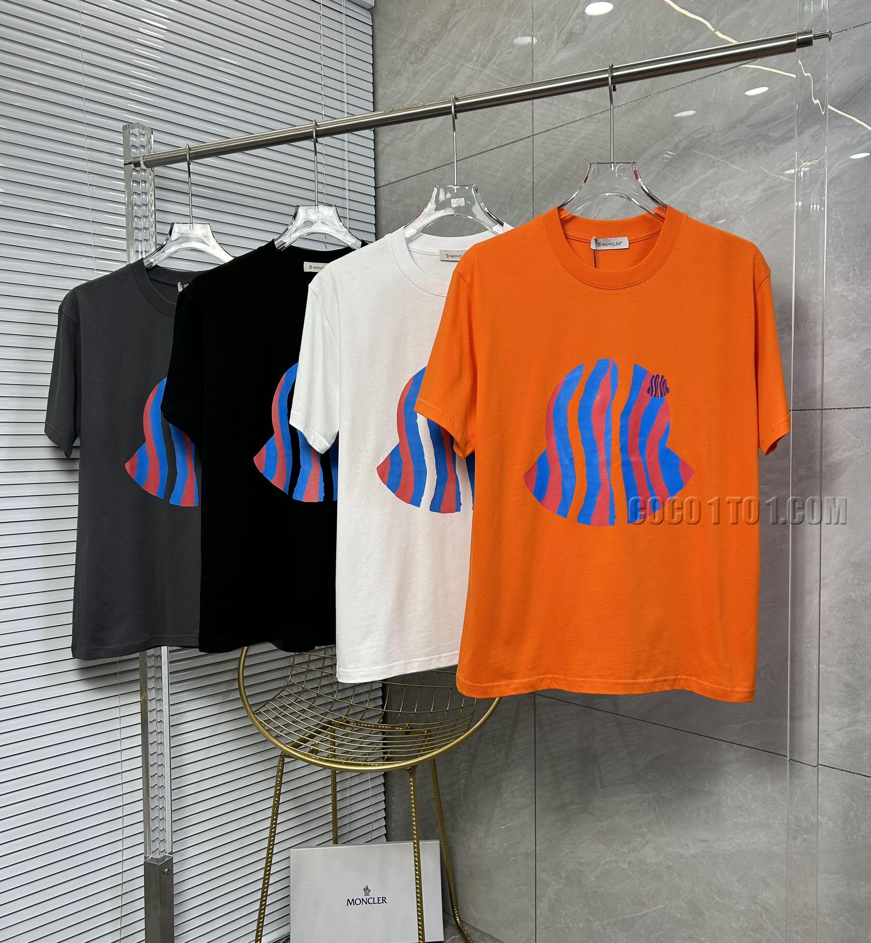 Moncler 24 Latest Couple's Short-Sleeve T-SHIRT NMONCLER42304