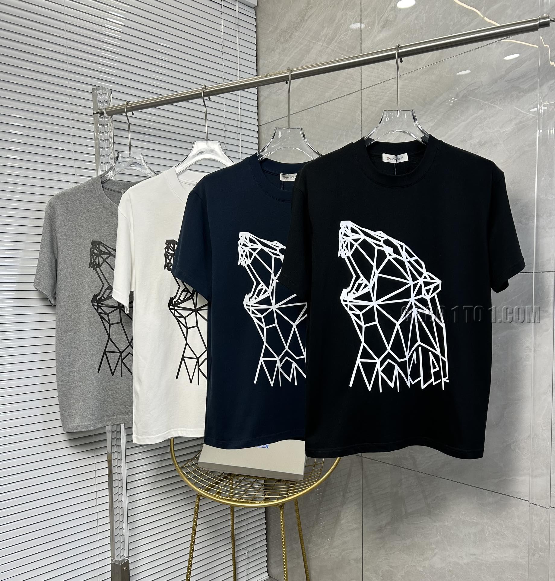 Moncler 24 Latest Couple's Short-Sleeve T-SHIRT NMONCLER42304