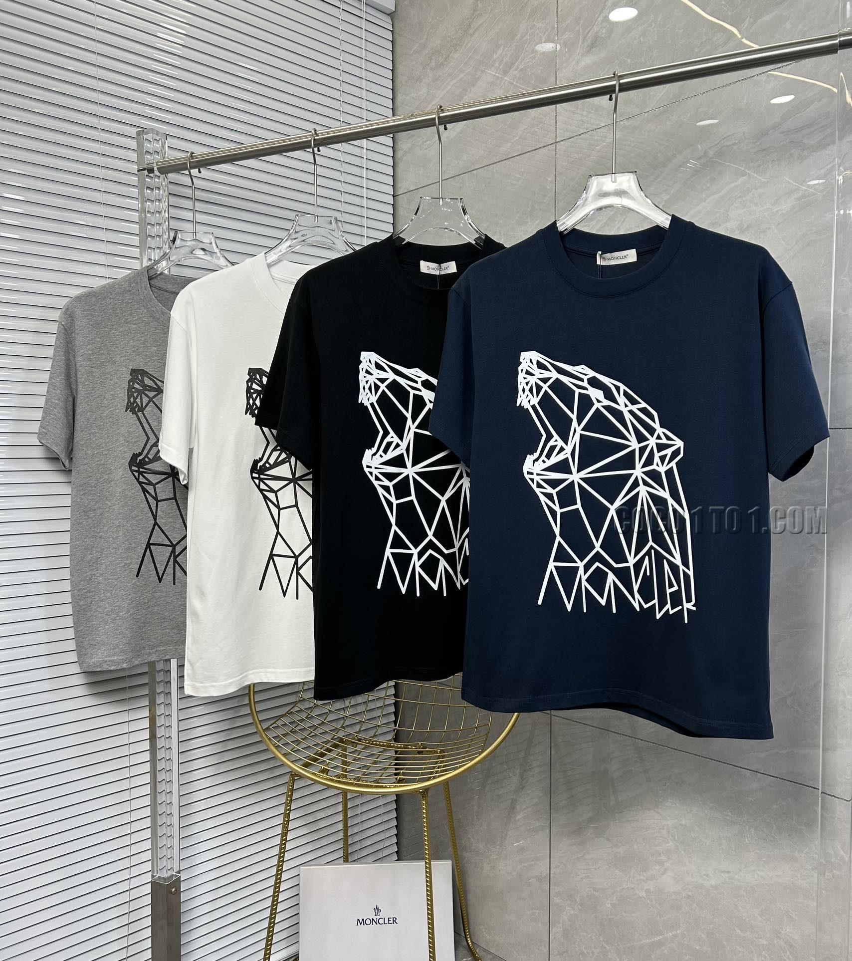 Moncler 24 Latest Couple's Short-Sleeve T-SHIRT NMONCLER42304