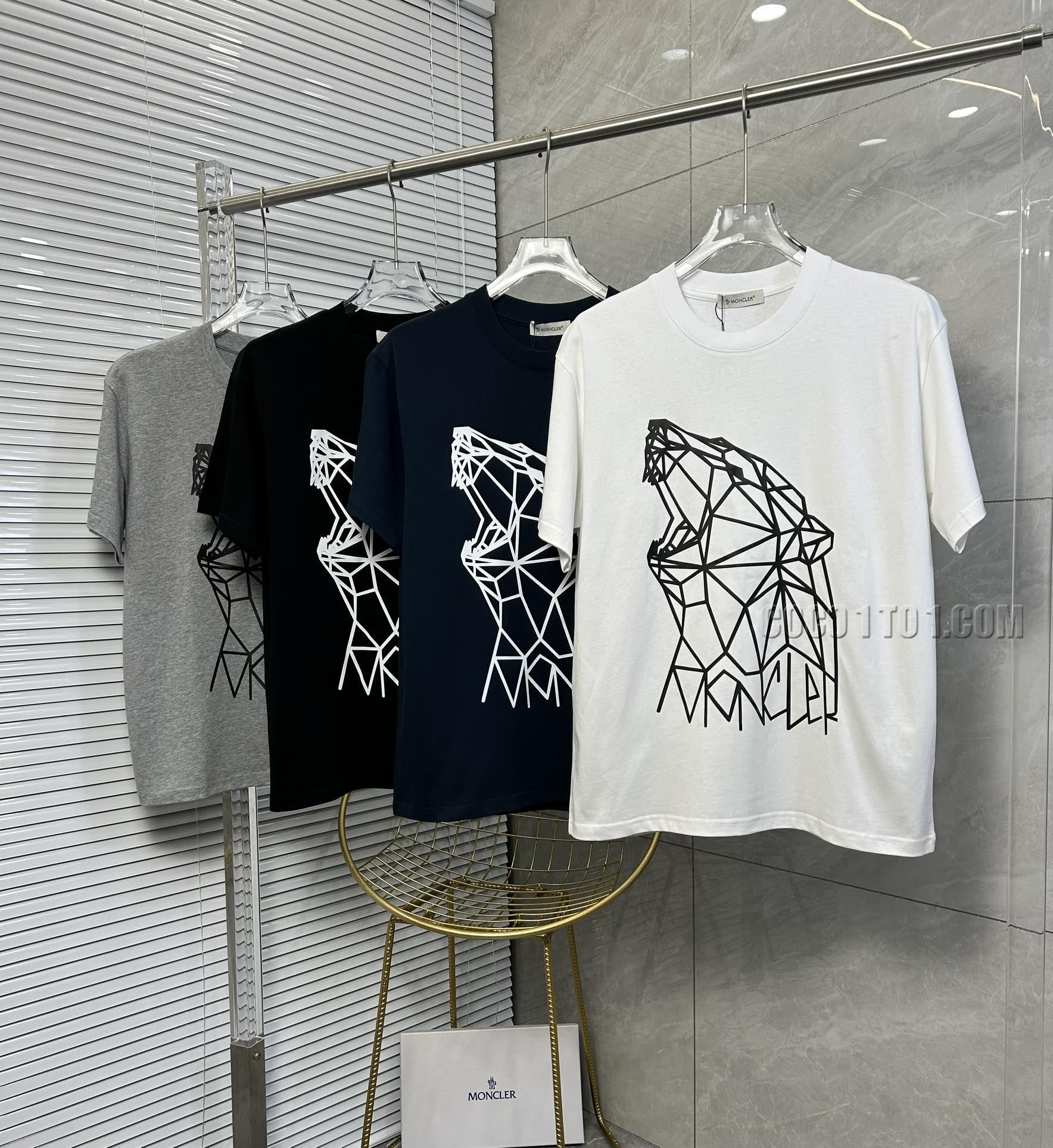 Moncler 24 Latest Couple's Short-Sleeve T-SHIRT NMONCLER42304