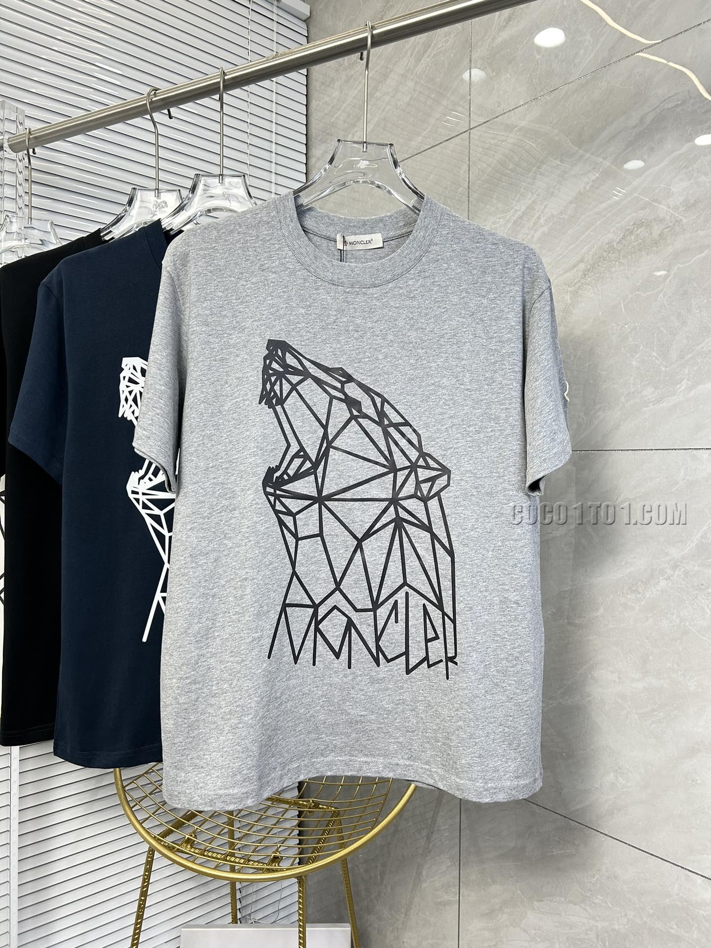 Moncler 24 Latest Couple's Short-Sleeve T-SHIRT NMONCLER42304