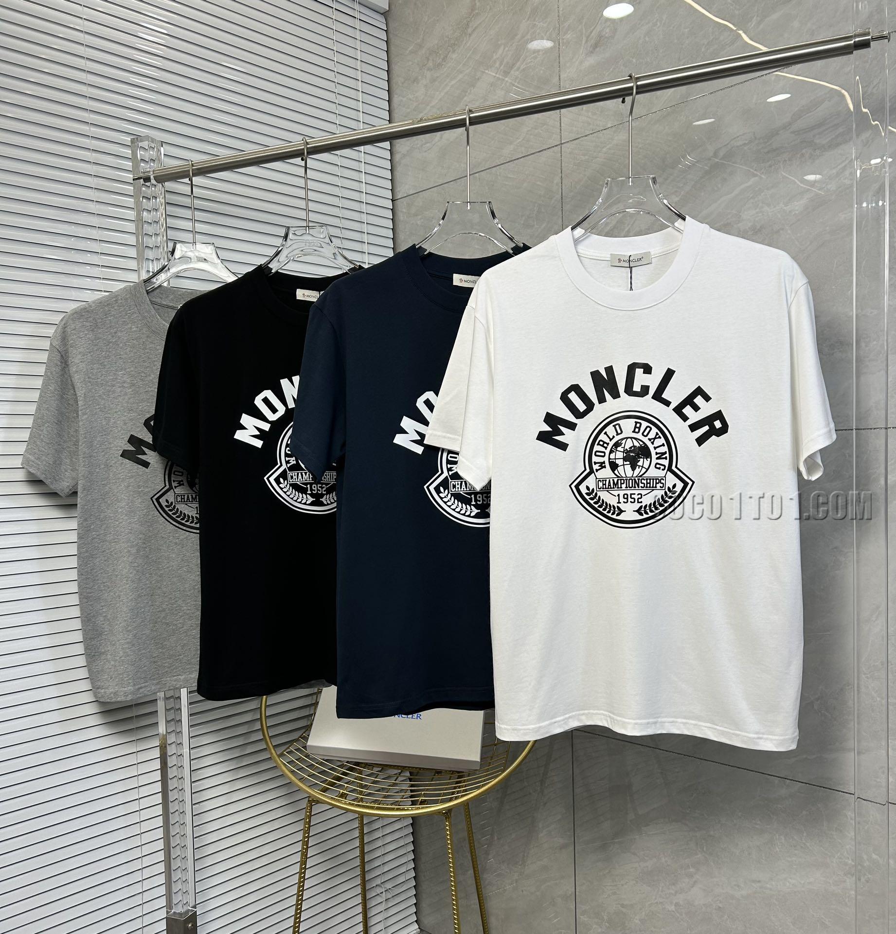 Moncler 24 Latest Couple's Short-Sleeve T-SHIRT NMONCLER42304