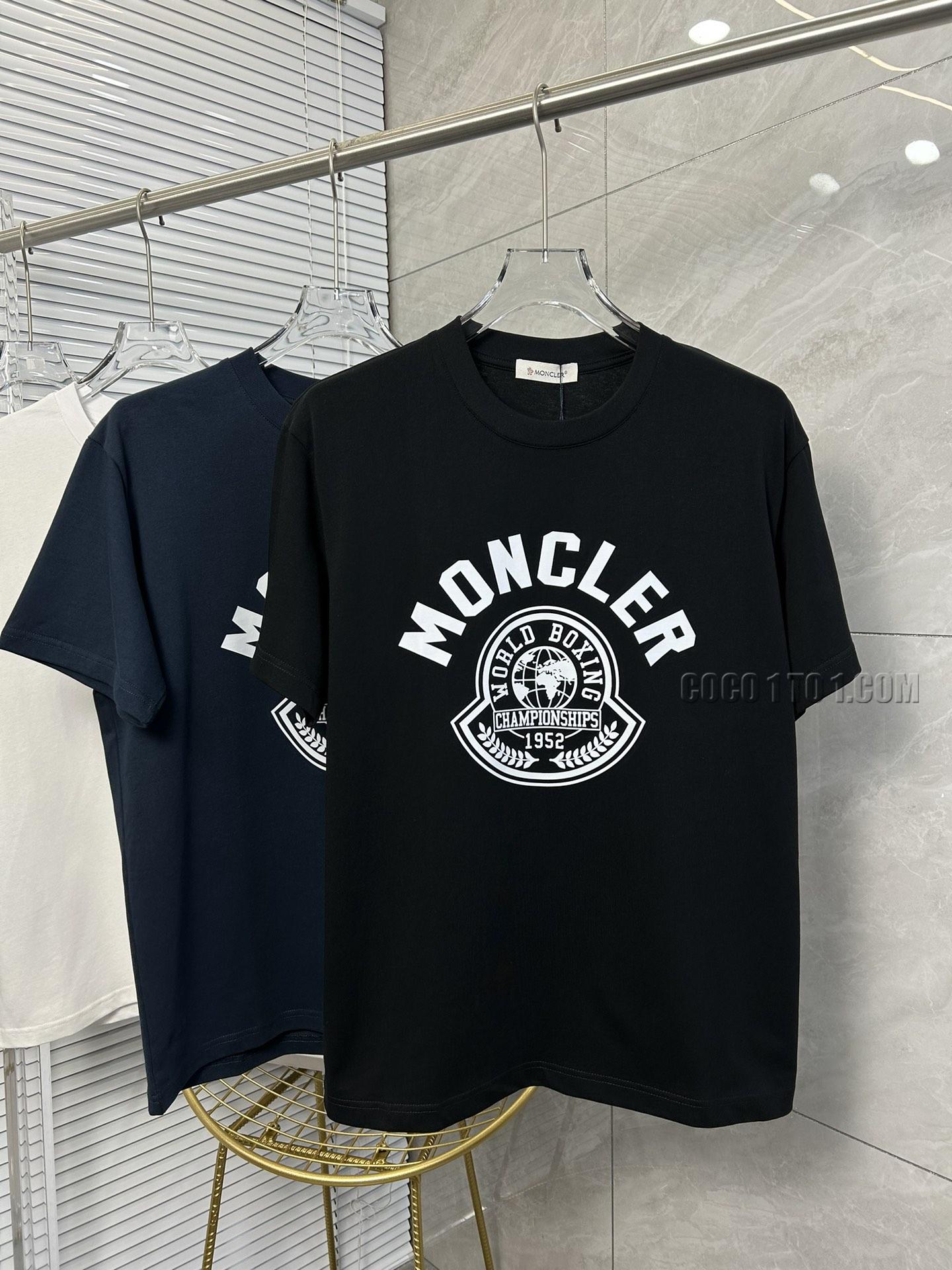 Moncler 24 Latest Couple's Short-Sleeve T-SHIRT NMONCLER42304