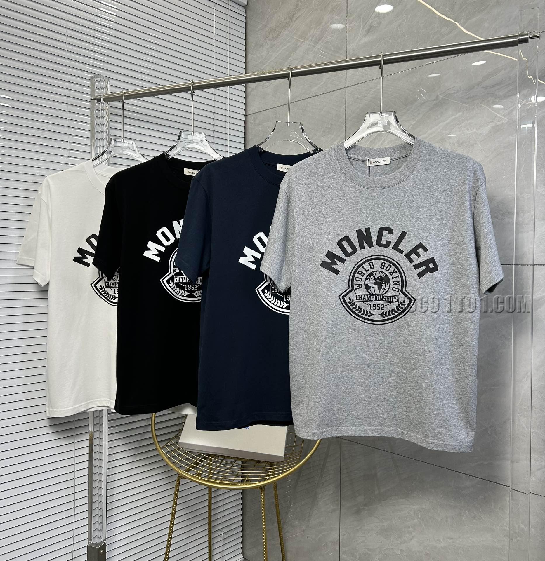 Moncler 24 Latest Couple's Short-Sleeve T-SHIRT NMONCLER42304