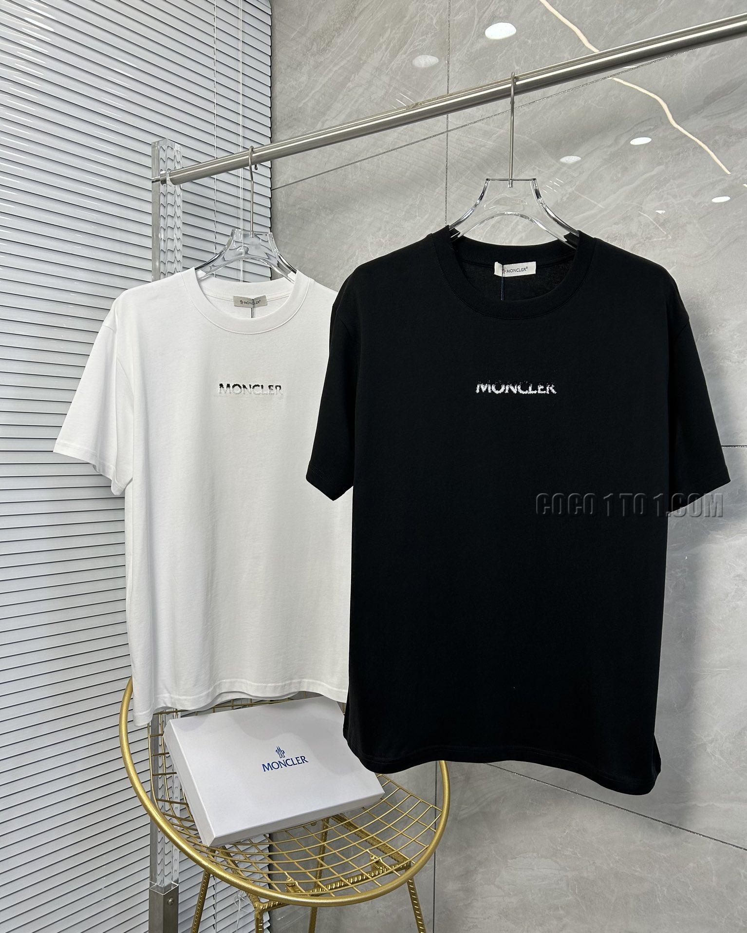 Moncler 24 Latest Couple's Short-Sleeve T-SHIRT NMONCLER42304