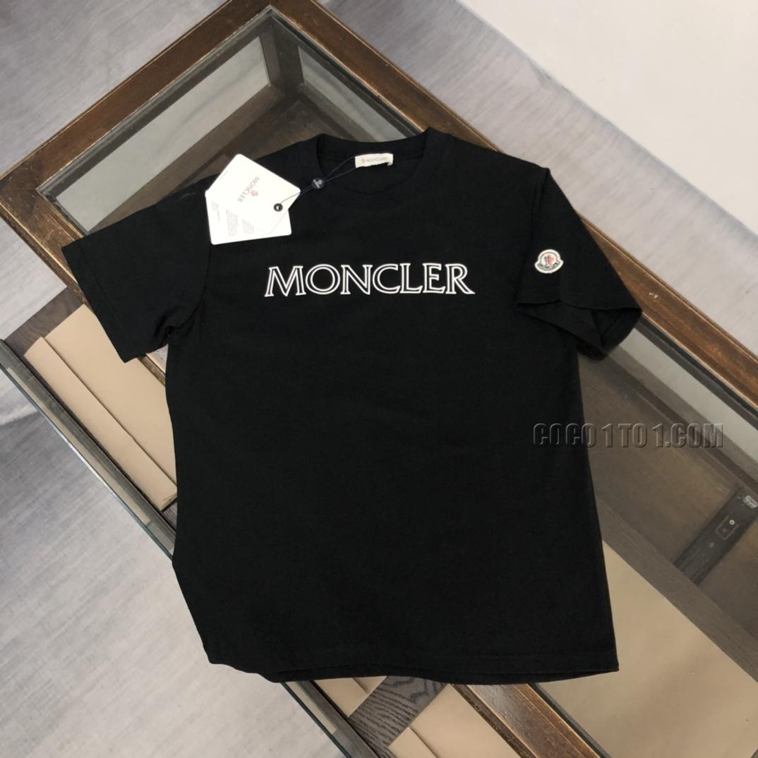 Moncler Men's New Round-Neck Short-Sleeve T-SHIRT NMONCLER42304