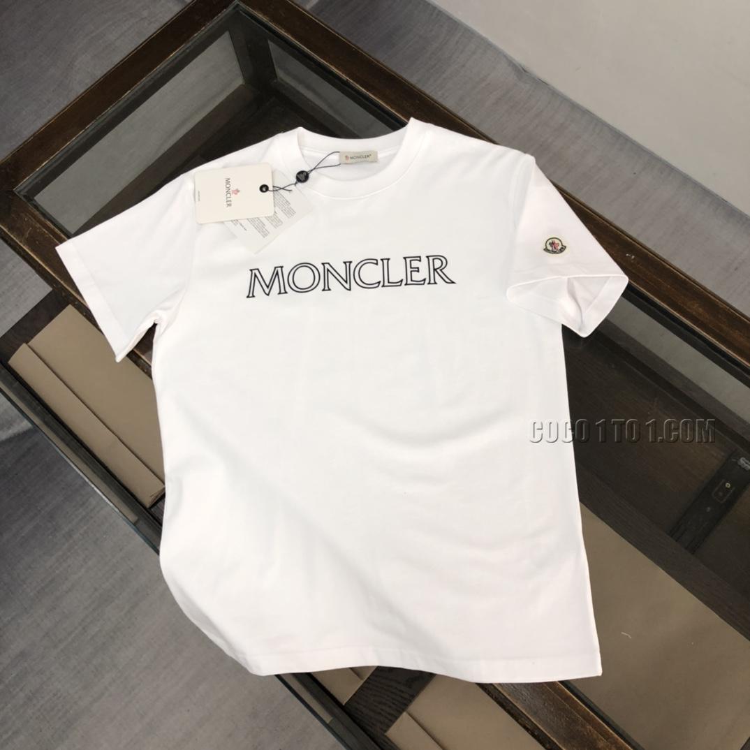 Moncler Men's New Round-Neck Short-Sleeve T-SHIRT NMONCLER42304