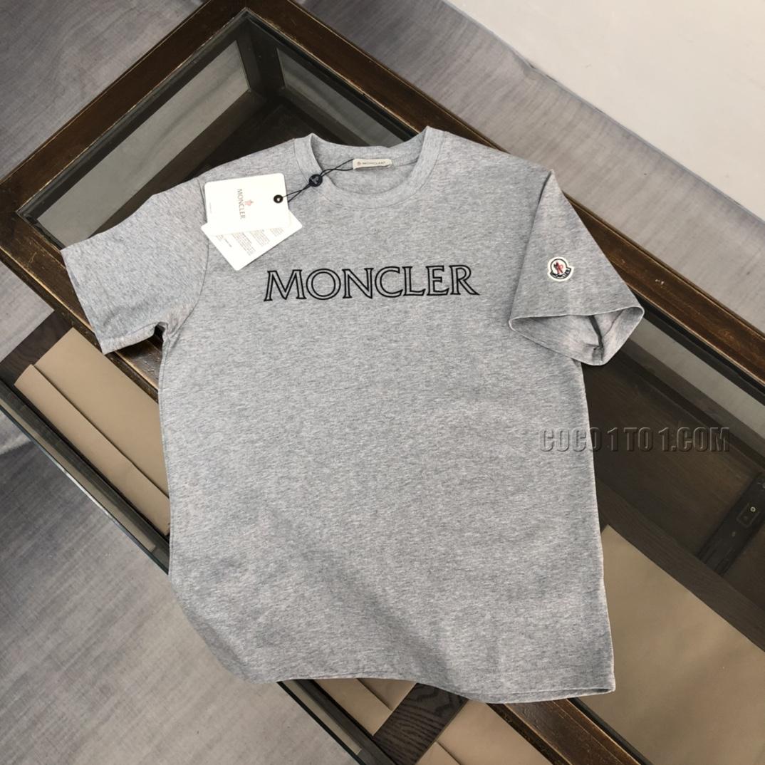 Moncler Men's New Round-Neck Short-Sleeve T-SHIRT NMONCLER42304