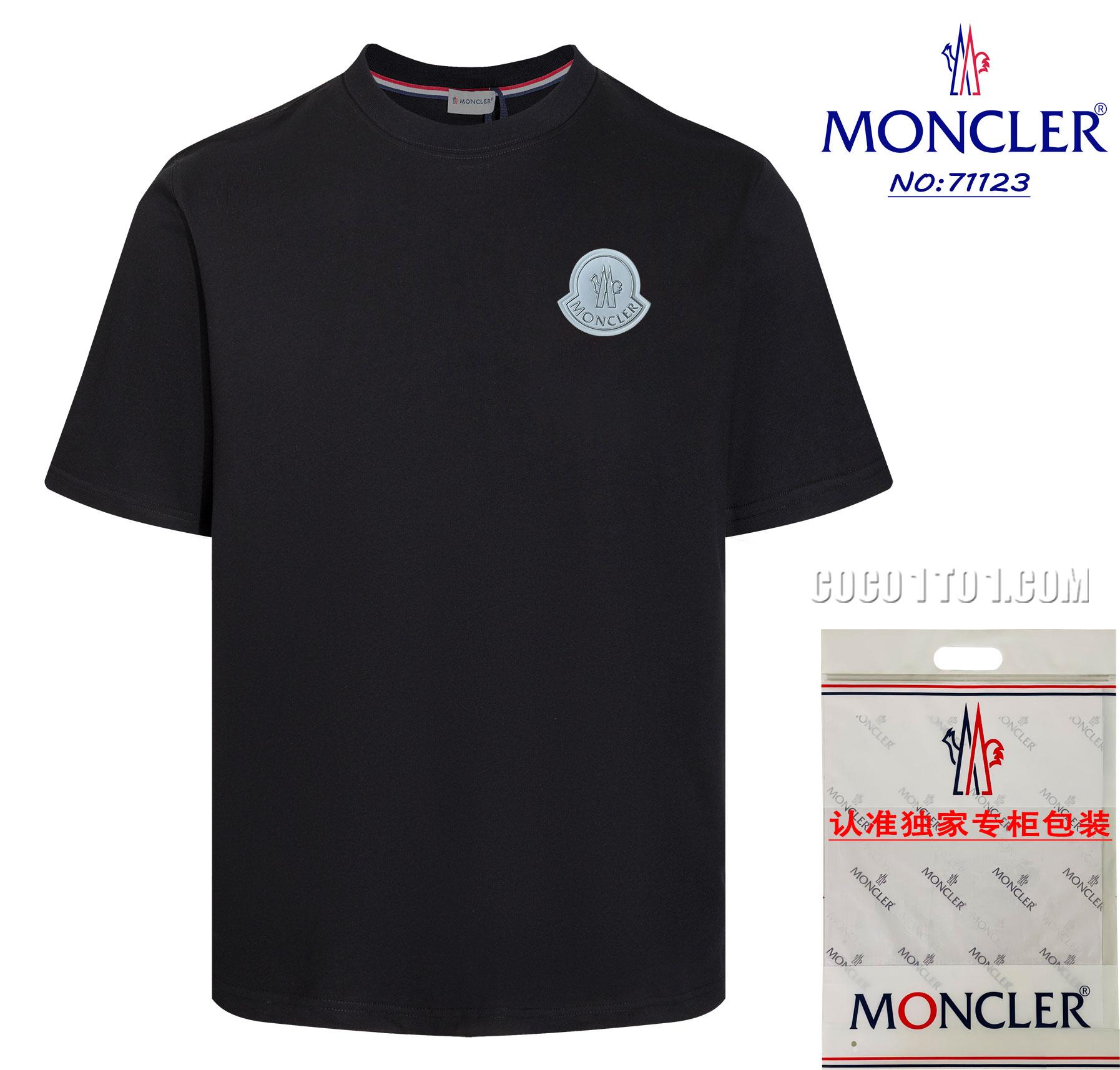 Moncler 2024 New Model Round-Neck Short-Sleeve T-SHIRT NMONCLER42304