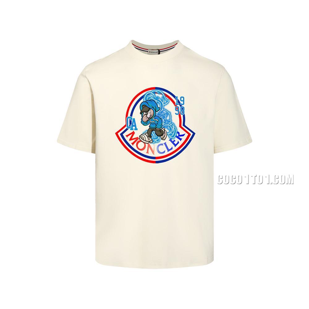 Moncler 2024 New Model Round-Neck Short-Sleeve T-SHIRT NMONCLER42304