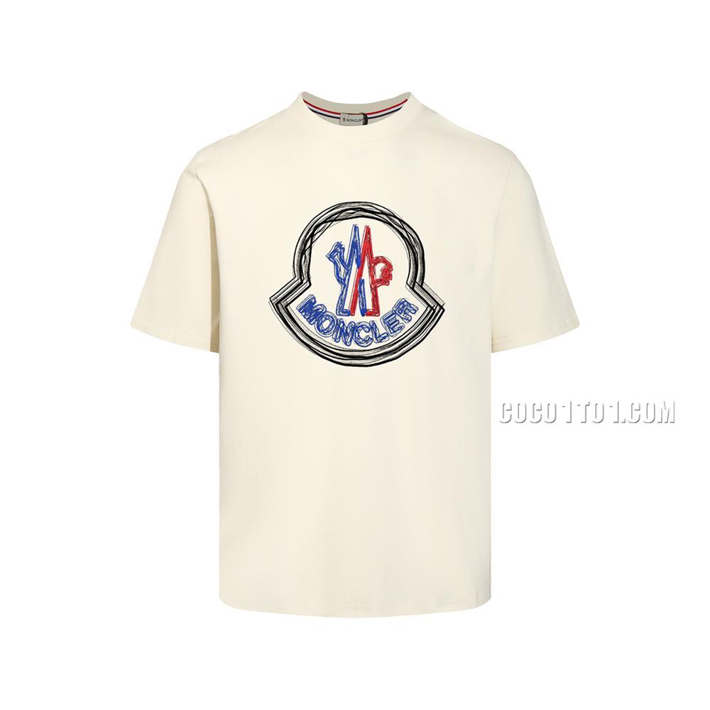 Moncler 2024 New Model Round-Neck Short-Sleeve T-SHIRT NMONCLER42304