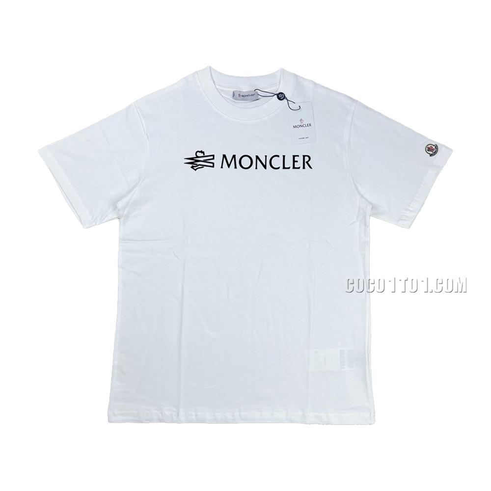 Moncler Velvet Letter Short-Sleeve T-SHIRT NMONCLER42304