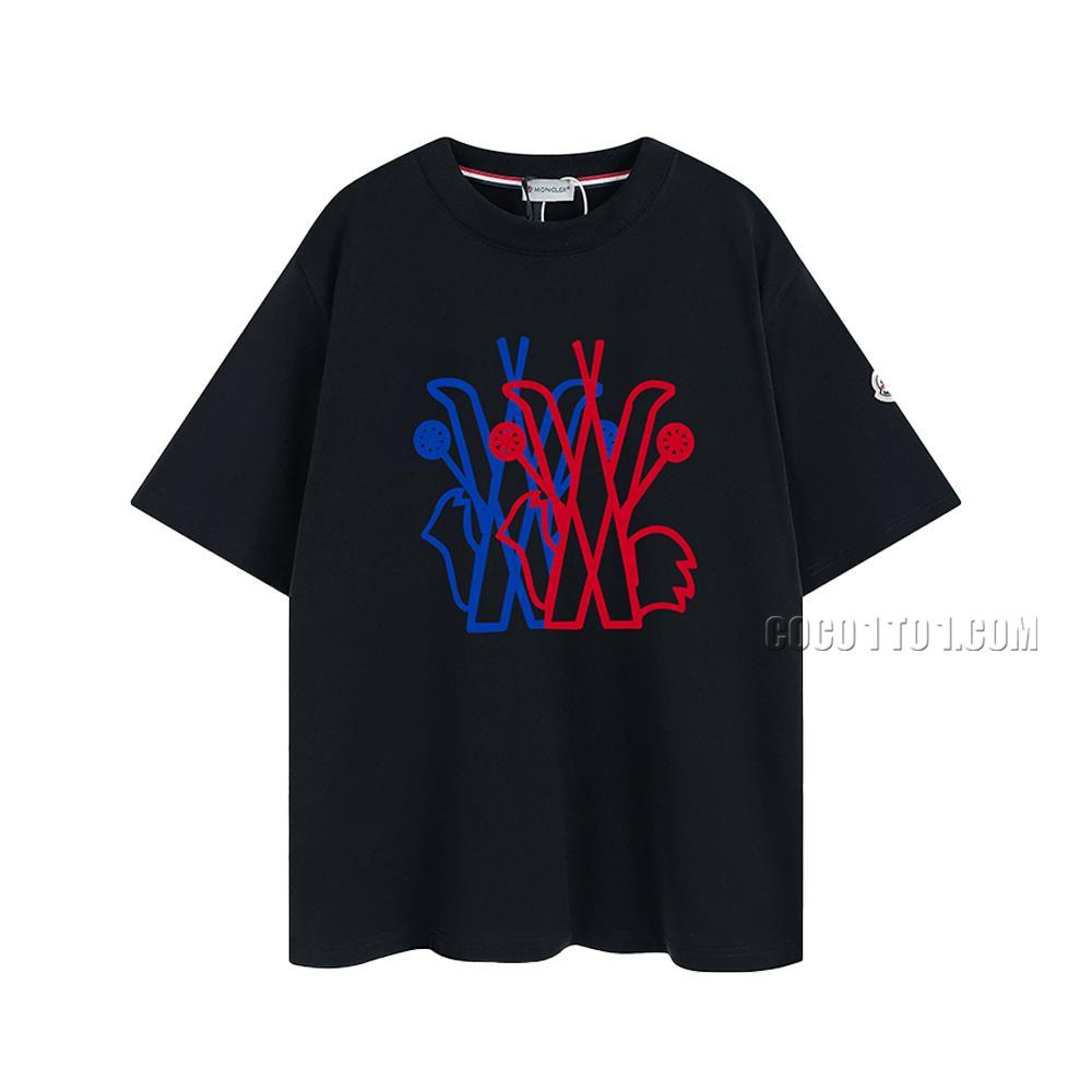 Moncler Seasonal New Digital Print Short-Sleeve T-SHIRT NMONCLER42304