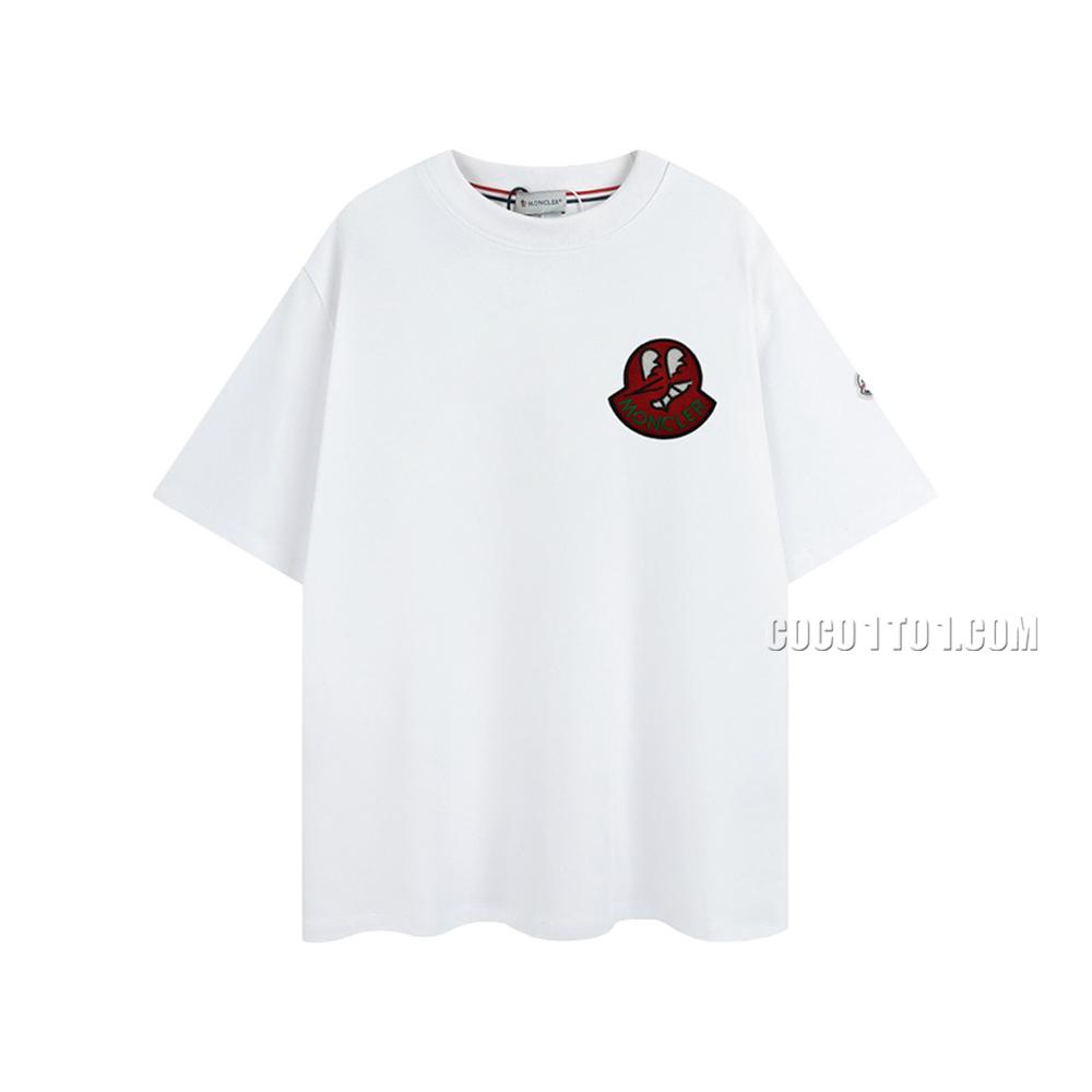 Moncler Seasonal New Towel Embroidered Short-Sleeve T-SHIRT NMONCLER42304