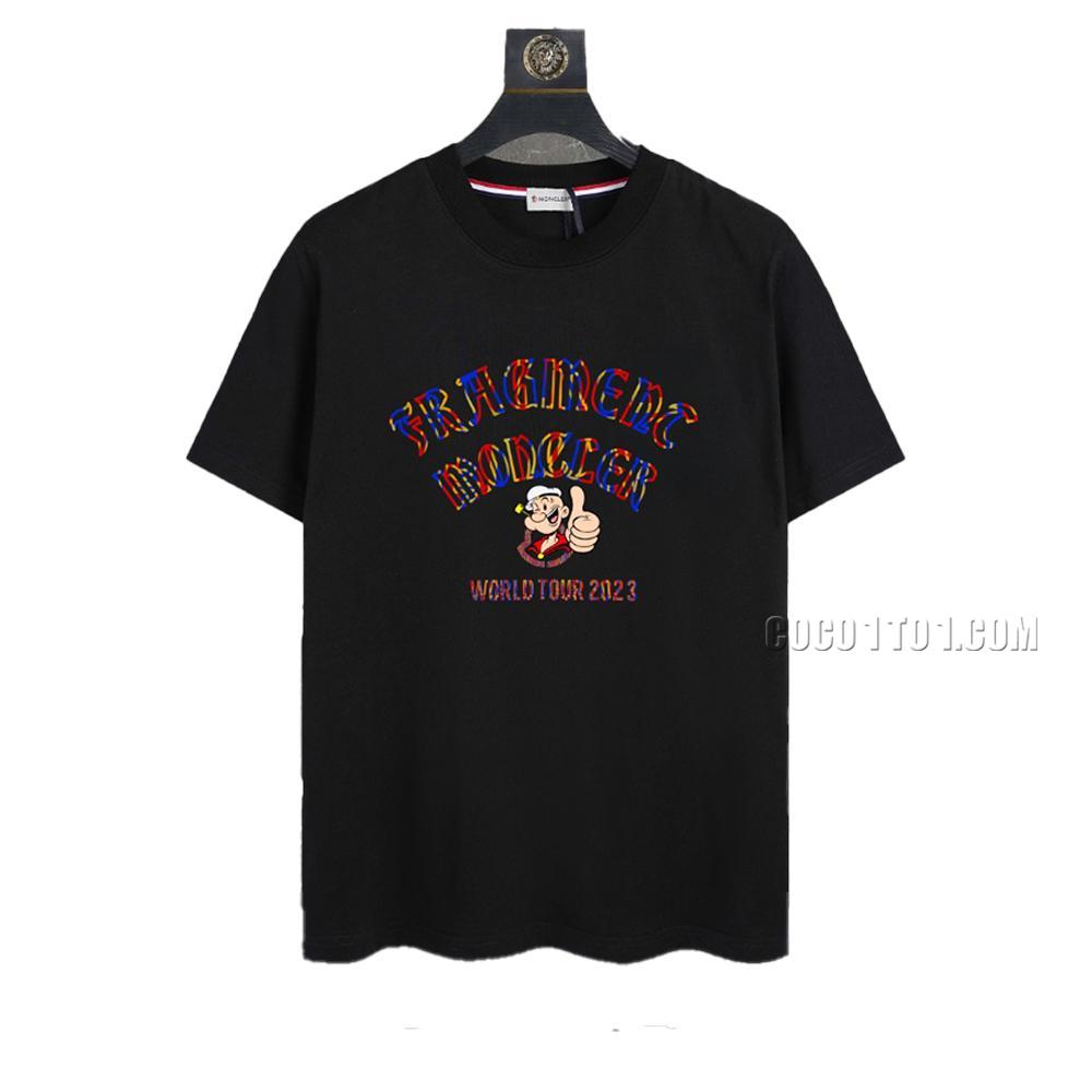 Moncler  Summer New Pure Cotton Short-Sleeve T-SHIRT NMONCLER42304