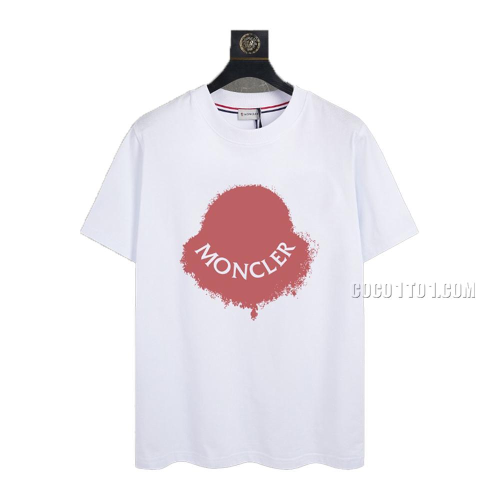 Moncler  Summer New Pure Cotton Short-Sleeve T-SHIRT NMONCLER42304
