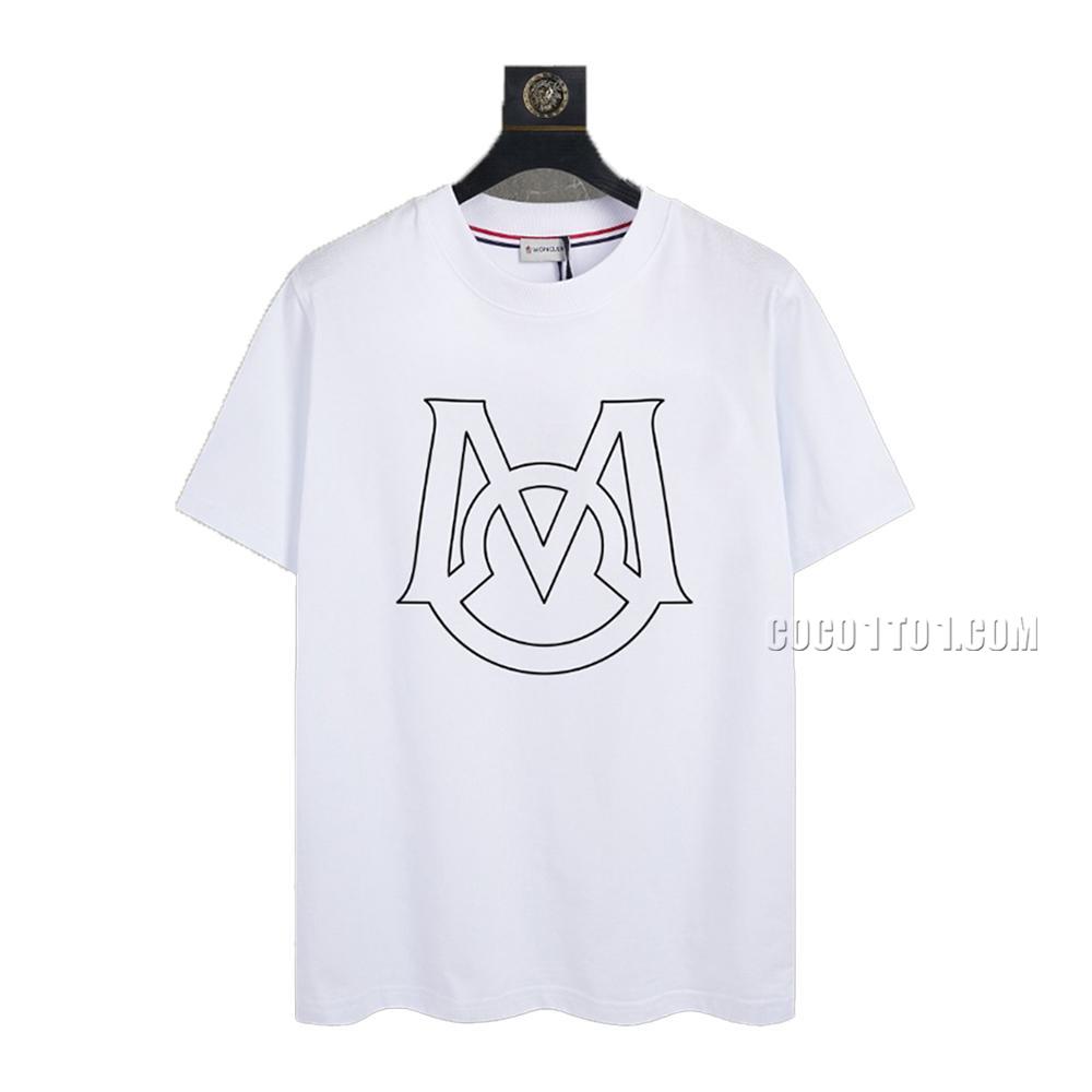 Moncler  Summer New Pure Cotton Short-Sleeve T-SHIRT NMONCLER42304