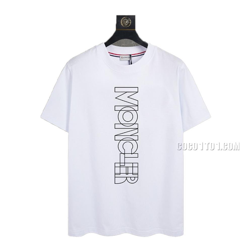 Moncler  Summer New Pure Cotton Short-Sleeve T-SHIRT NMONCLER42304