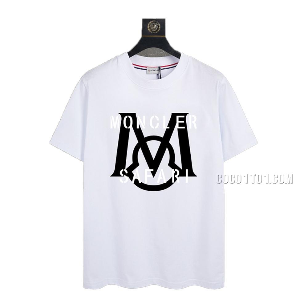 Moncler  Summer New Pure Cotton Short-Sleeve T-SHIRT NMONCLER42304