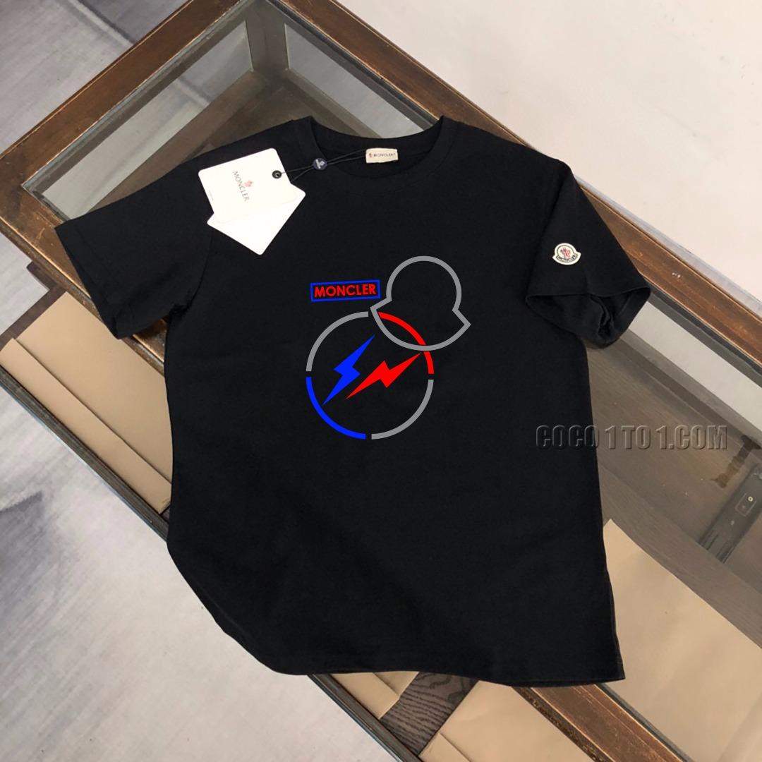 Moncler New Men's Round-Neck Short-Sleeve Couple's T-SHIRT NMONCLER42304