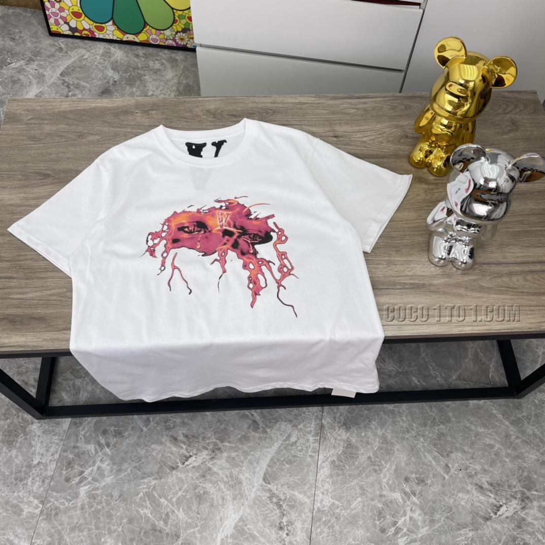 VLONE high-quality lightning big V short sleeve