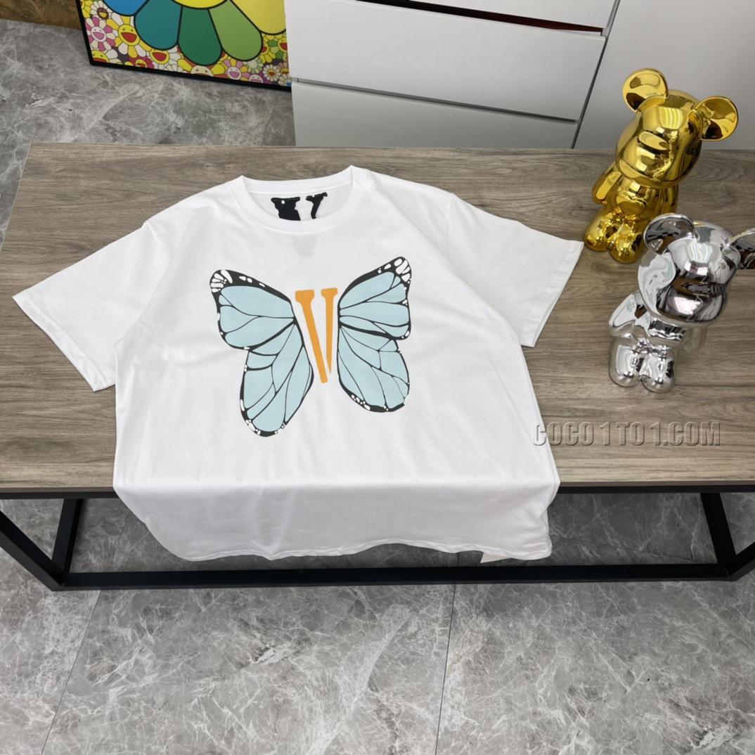 VLONE high-quality butterfly big V short sleeve