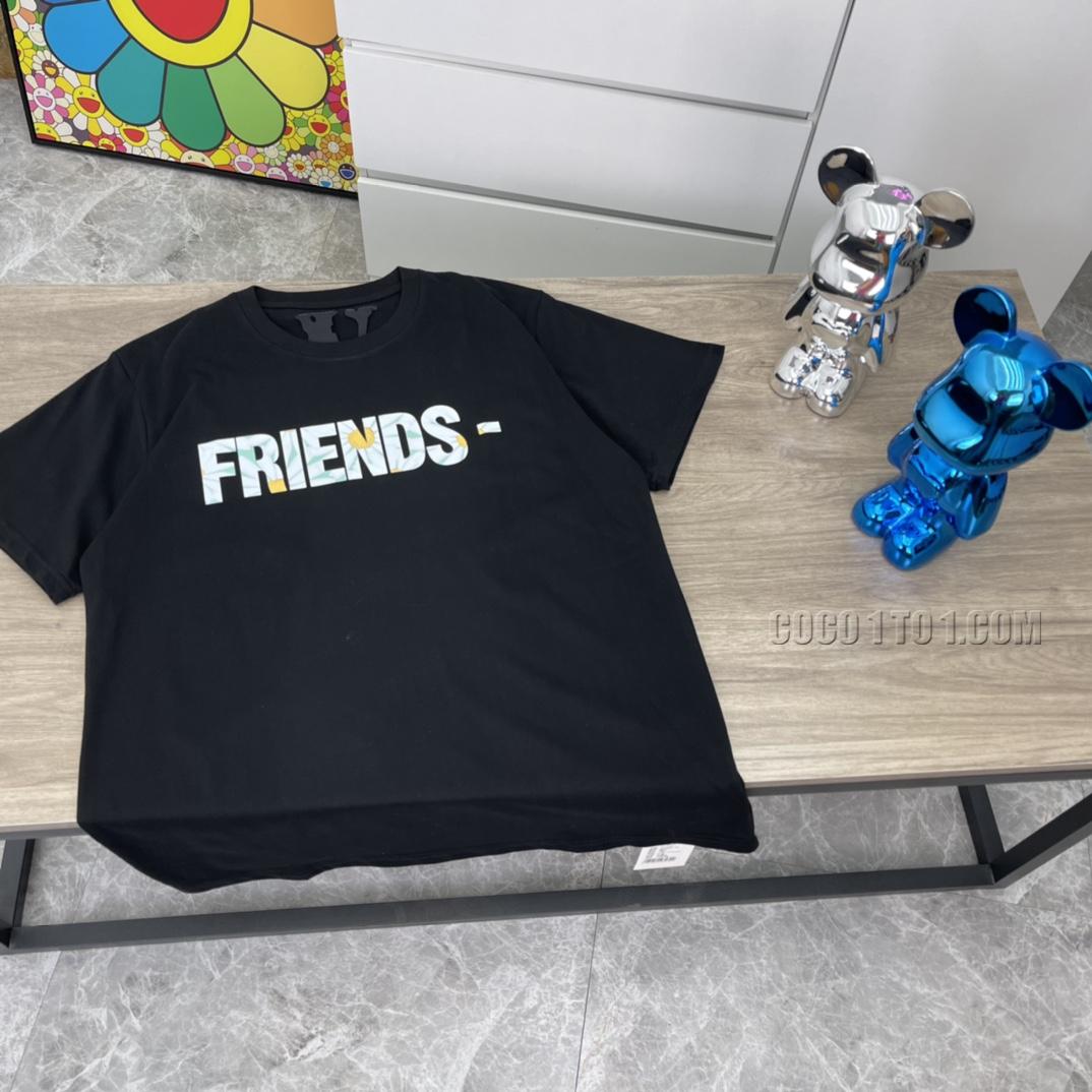VLONE high-quality chrysanthemum big V short sleeve