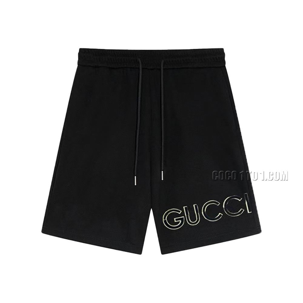 Gucci Limited Edition 3D Deconstructed Velvet Casual Shorts