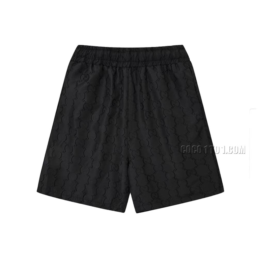 Gucci Spring/Summer New All-over Embossed Logo Shorts