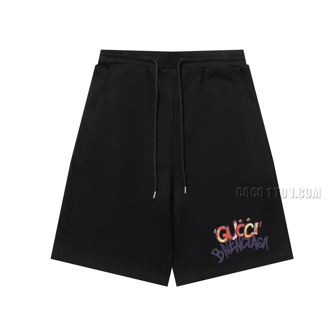 Gucci Graffiti Letter Shorts