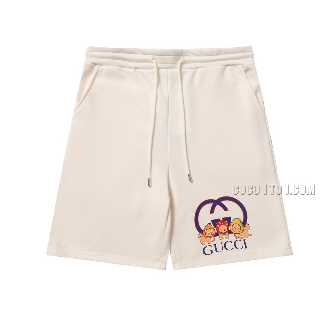 Gucci Three Little Dogs Shorts