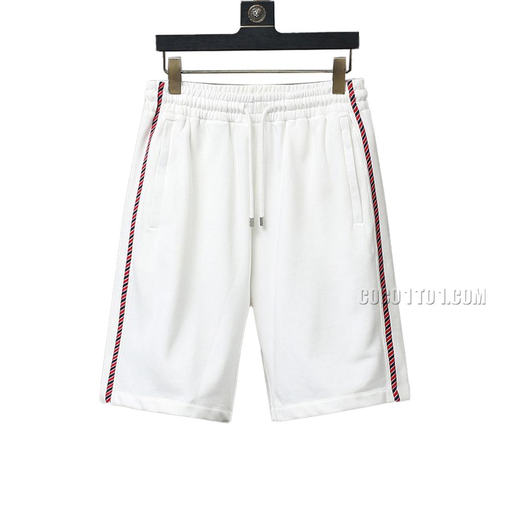 Gucci Classic Side Woven Belt G Shorts