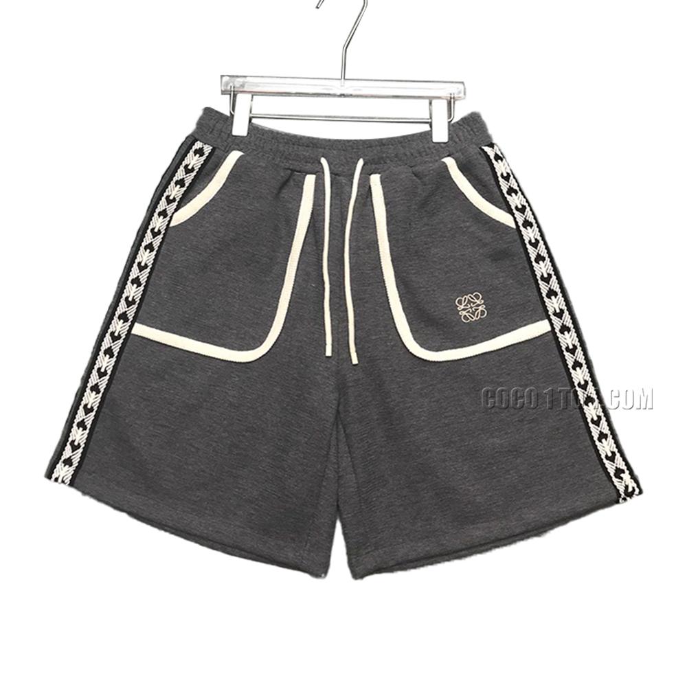 Loewe Spring/Summer Latest Woven Belt Knit Shorts