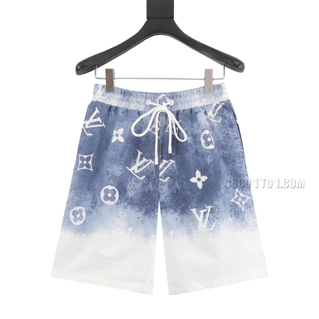 Louis Vuitton Monogram Starry Sky Gradient Beach Shorts