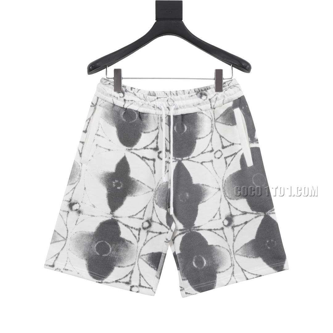 Louis Vuitton Runway Edition Clover Tie-Dye Shorts