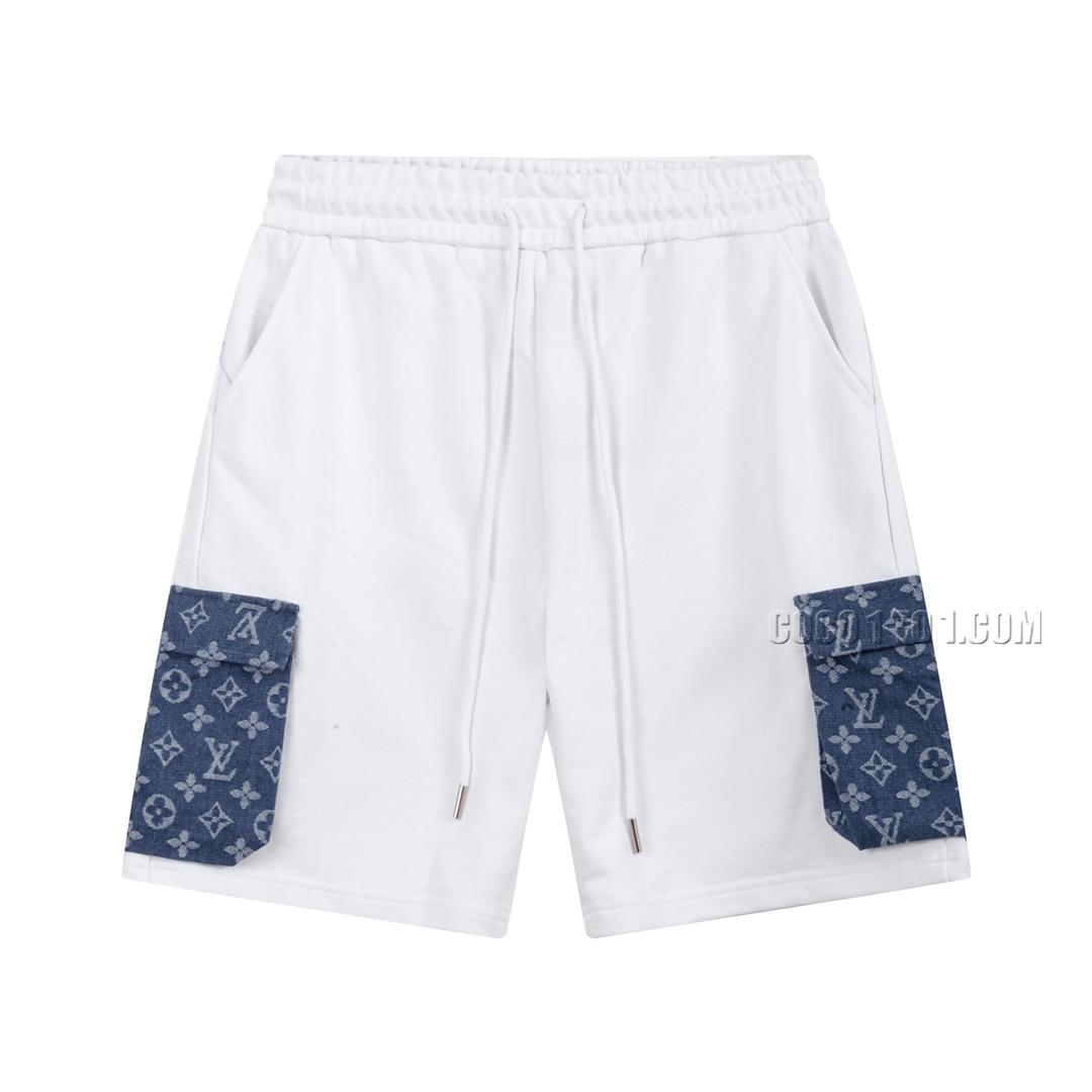 Louis Vuitton Monogram Denim Shorts