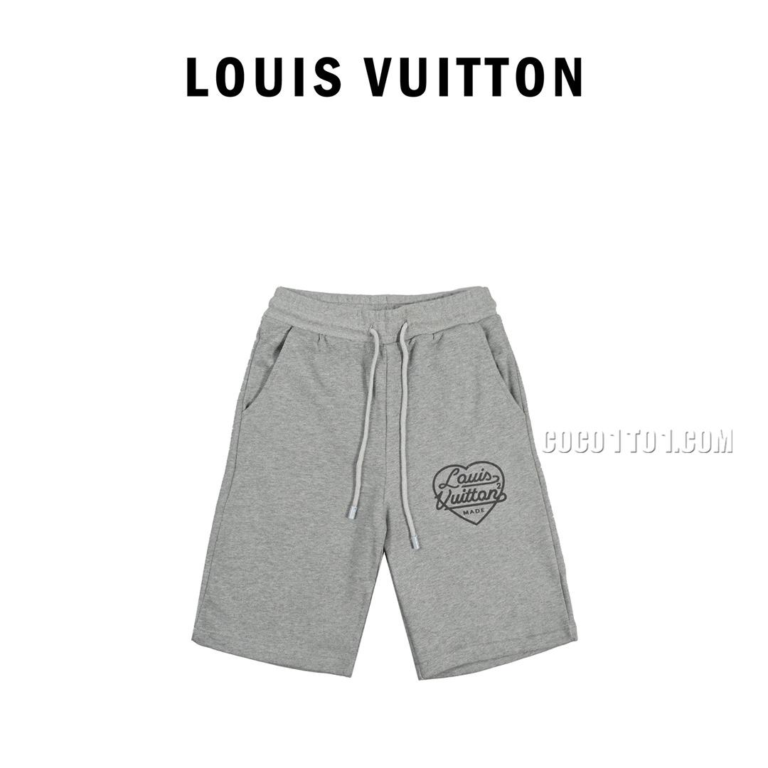 Louis Vuitton Heart Print Shorts
