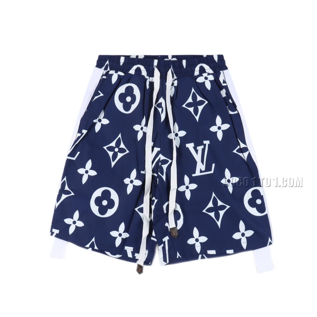 Louis Vuitton Monogram All-Over Ribbon Shorts