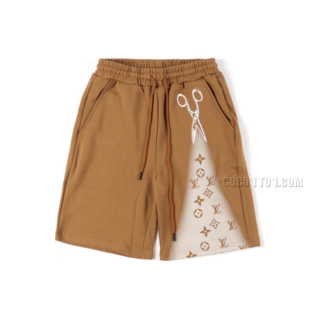 Louis Vuitton Scissors Print Shorts