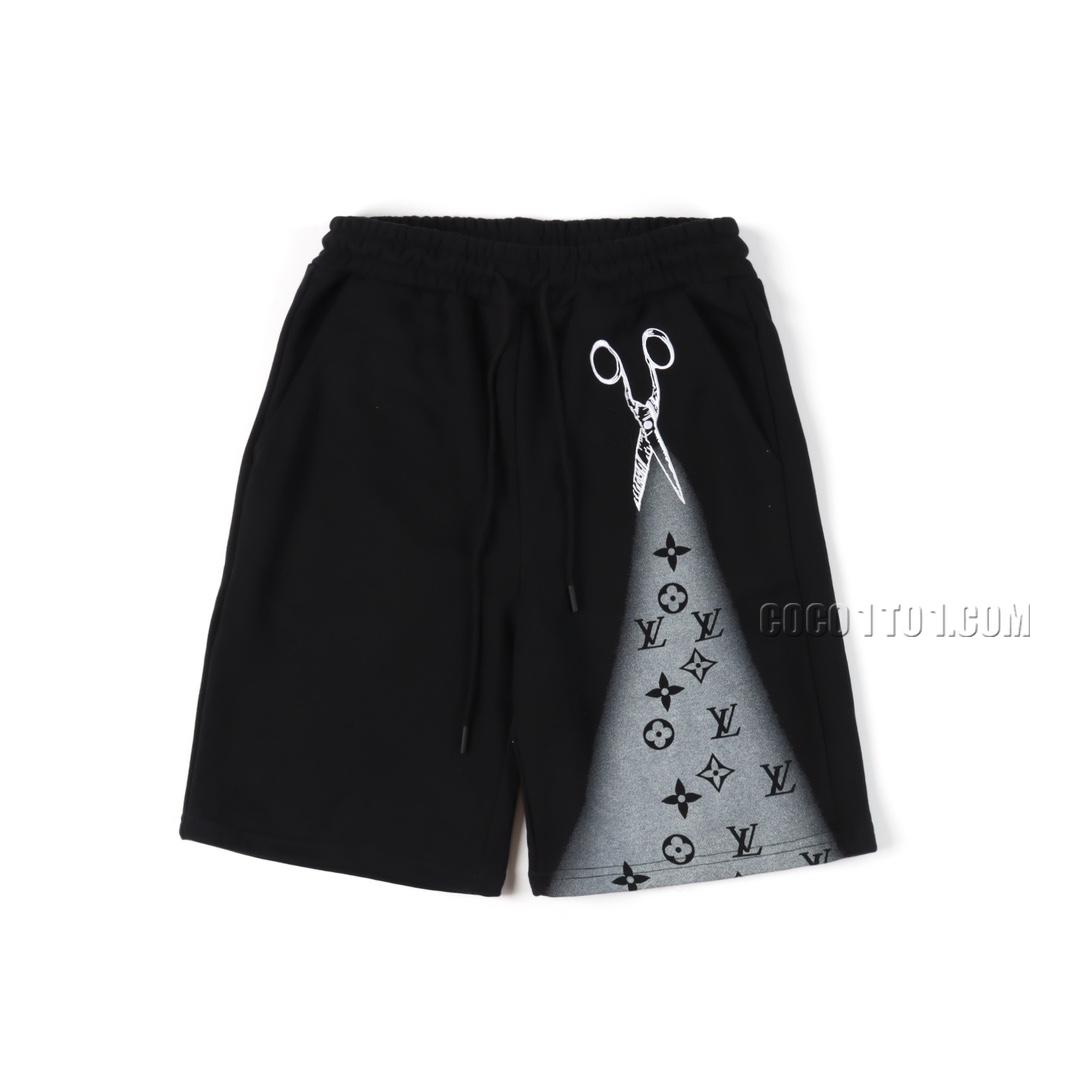 Louis Vuitton Scissors Print Shorts