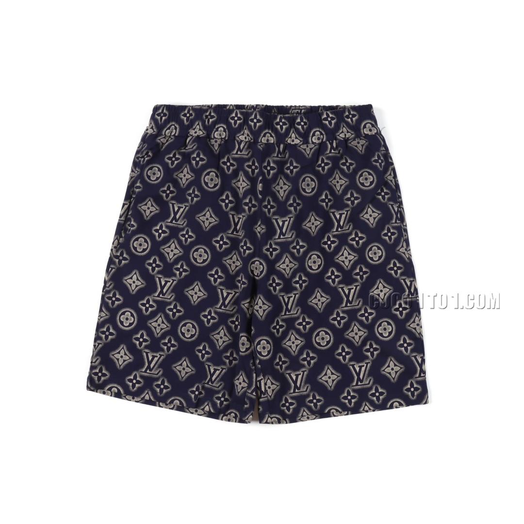 Louis Vuitton Monogram All-Over Logo Five-Point Casual Shorts