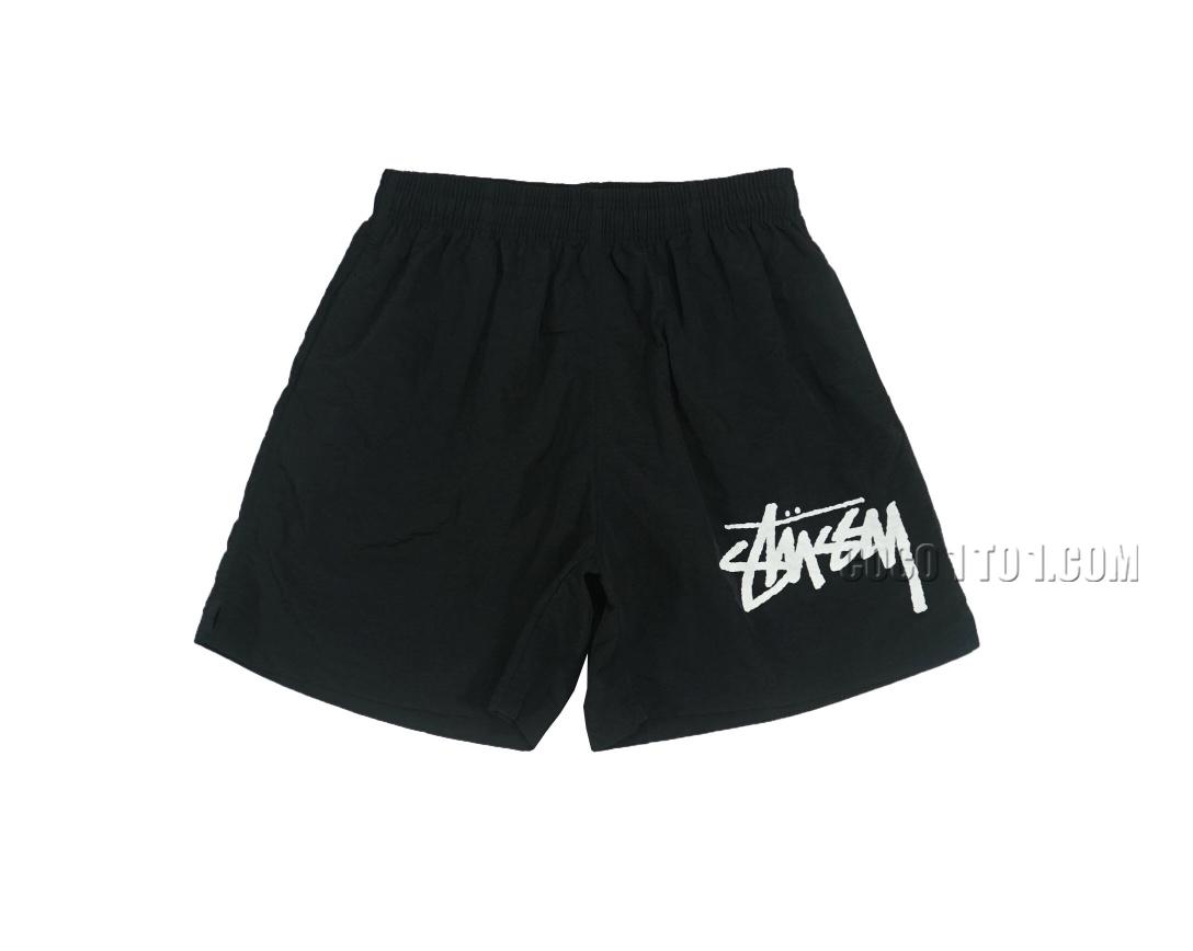 Nike AIR & Stussy Collaboration Limited Edition Nylon 5-Inch Below-the-Knee Trendy Shorts