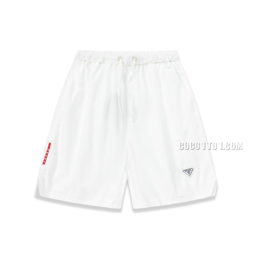 Prada New Summer Nameplate Shorts Five Shorts