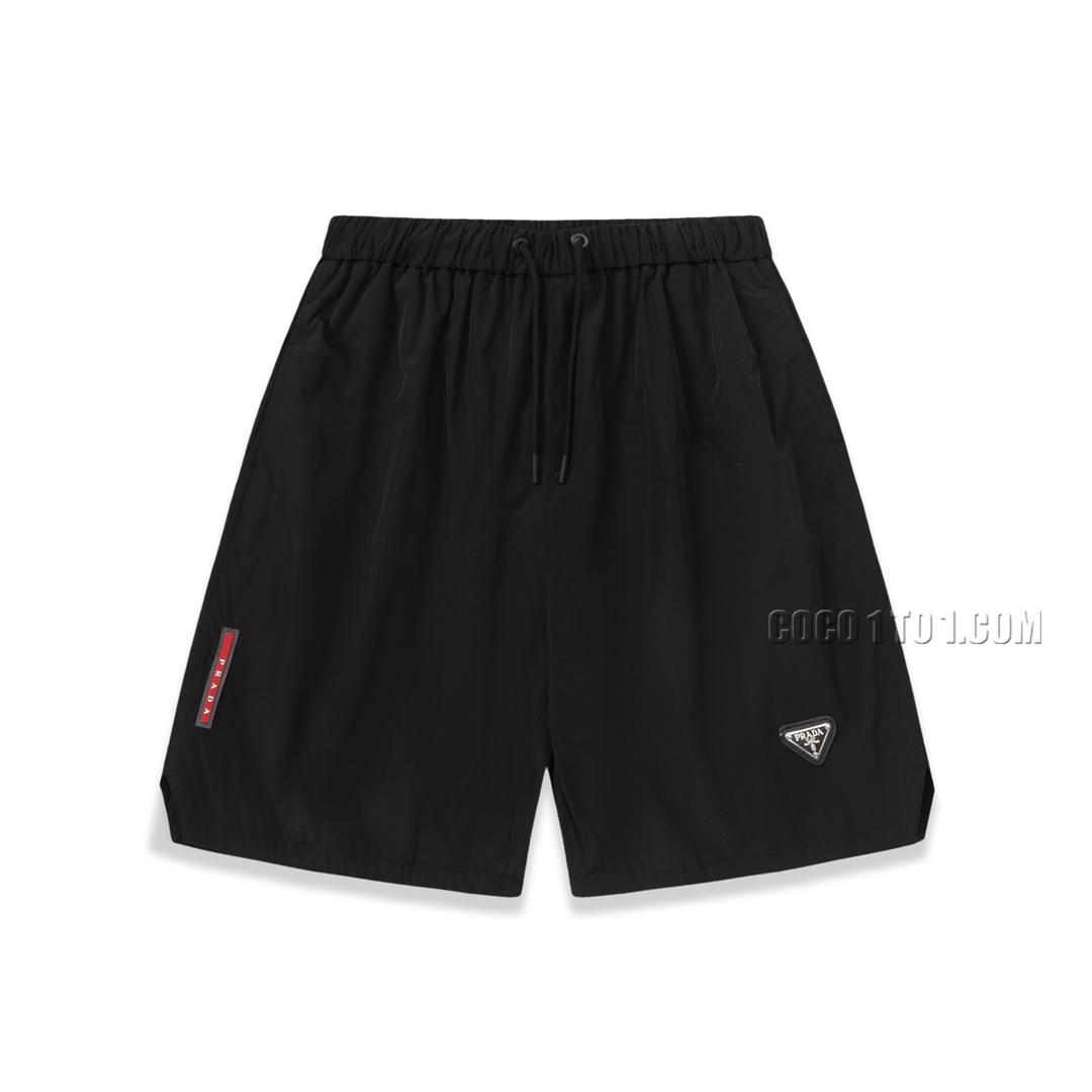 Prada New Summer Nameplate Shorts Five Shorts